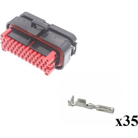 Kit Connettore Ampseal Maschio 35 Vie nero