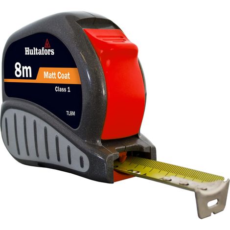 Hultafors TL8ME Tri-Lok Pocket Tape Measure 8m Width 25mm Metric Only HUL358233