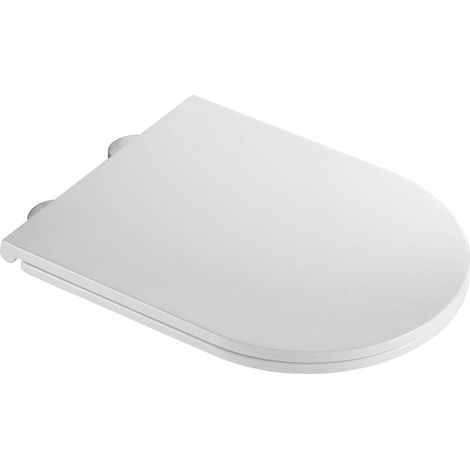 kielle - Abattant WC, Softclose, EasyLock, Slim, blanc 30401020 (1/2)