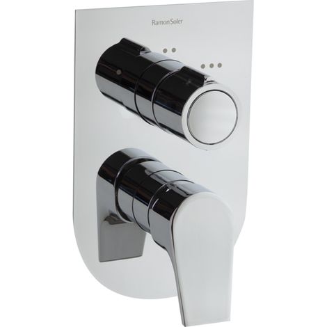 Mitigeur de douche à encastrer 3 voies, URBAN CHIC Chromé - 211503S (1/3)