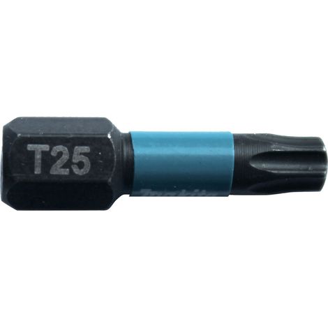 Makita Bit T25 25 mm Schrauben Befestigen 2 Stück Impact Black B-63688 (1/3)