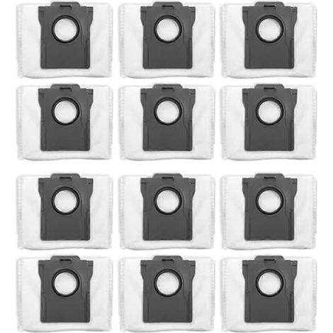 Ecleanfy - Lot de 6/12 sacs à poussière pour aspirateur Dreame D20 Plus / Dreame D20 (pièces détachées). (1/5)