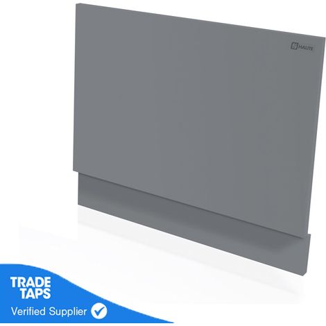 Halite 700mm Grey Matt End Bath Panel (1/3)
