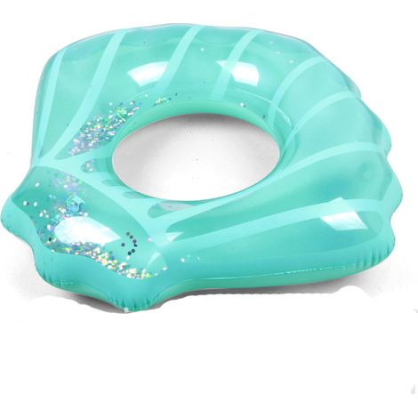 Bouées gonflables roses pour adultes (bleues et roses) - Décoration pour piscine, bain, plage et fêtes d'été (1/5)