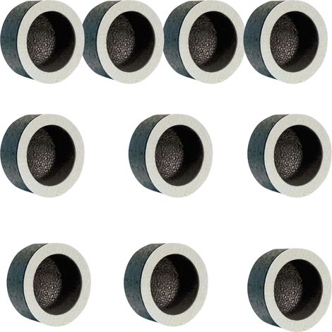 10 Isolierkappe für Heizungs- oder Warmwasserspeicher 1/2 Zoll bis 2 Zoll Heizung Warmwasser