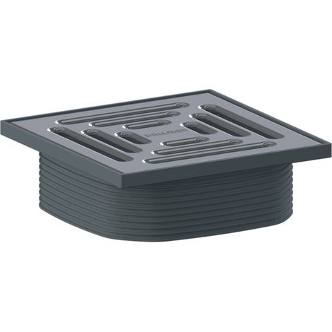 Dallmer DallDrain Pure Aufsatz 120x120mm, Edelstahl, 517289 (1/2)