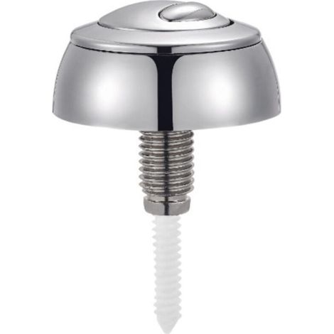 Bouton soupape à double poussoir OPTIMA 49/S, SIAMP, chrome, Réf.34490220