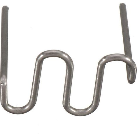 Clou à Souder en Plastique - Fil de Soudure pour Machine à Souder Bumpers - Ondulé Grand Format - Diamètre 0,6 mm - Lot de 500 Pièces (1/4)