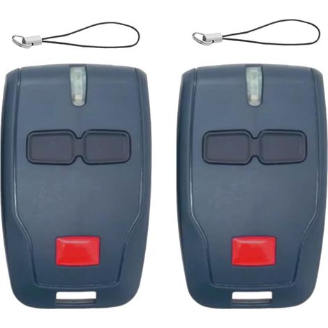 Lot de 2 Télécommandes pour Portail 2/2B RCB Émetteur 433,92 MHz pour Motorisation Garage et Clôture Automatique Contrôle d'Accès Sécurisé (1/5)