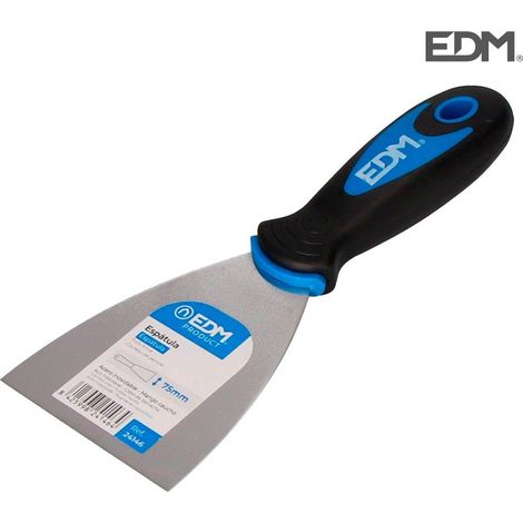 Spatola Professionale con Manico in Gomma 75mm EDM