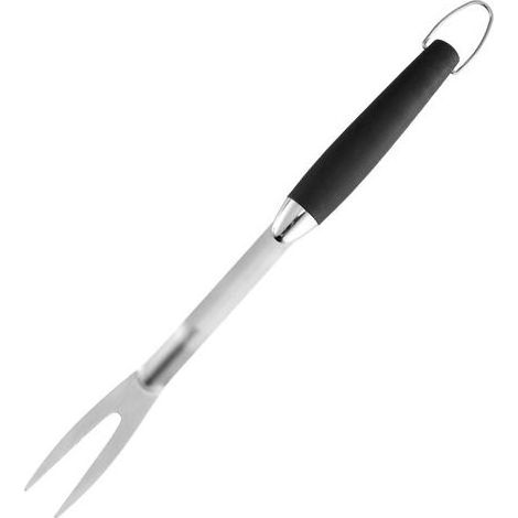 Grillzubehör-Set, extra dicker Edelstahl, 45 cm (18 Zoll), 3-teilig: Pfannenwender, Gabel, Zange (1/5)