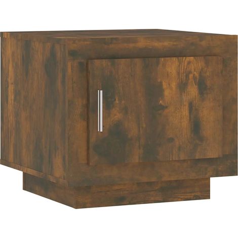 Maison Exclusive - Mesa de centro madera de ingeniería roble ahum (1/5)