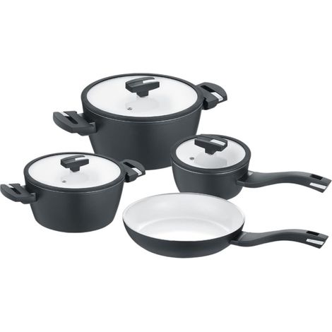 Berndes Balance B.Nature batteria 7 pz alluminio forgiato antiaderente (1/5)