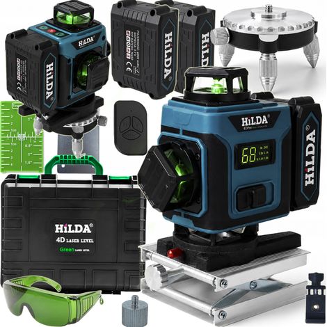 Niveau laser Hilda 4D PRO 360, 16 lignes croisées (1/5)
