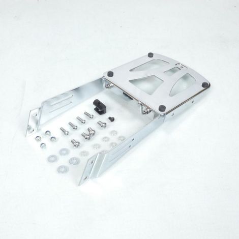 stützung de top case shad top custom chromé pour moto keeway 125