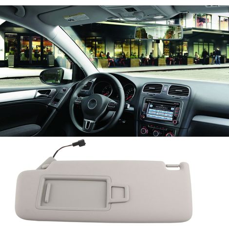 Référence OEM : 5G0857551AJ Pare-soleil gauche compatible avec VW Golf MK6 2009-2012 (1/5)