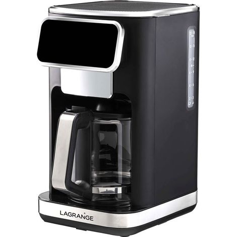 Cafetière filtre Lagrange 529010 1,8 L 1100 W Noir avec accents inox