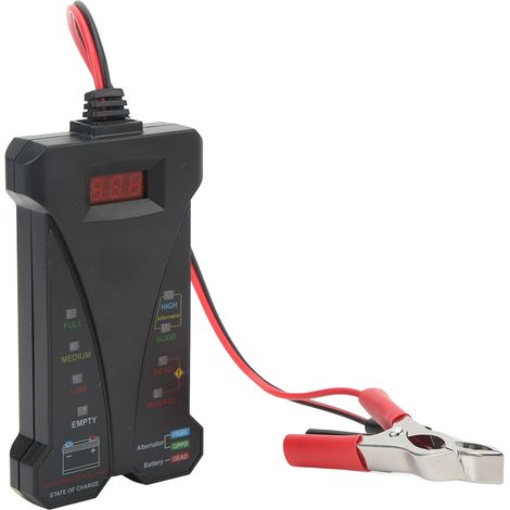 Testeur de capacité de batterie 12V interface unique analyseur charge détecteur charge diagnose véhicule (1/5)