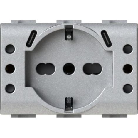 Prise multistandard 4box usb p503 compatible bticino livinglight tech - 4busbp503.nt