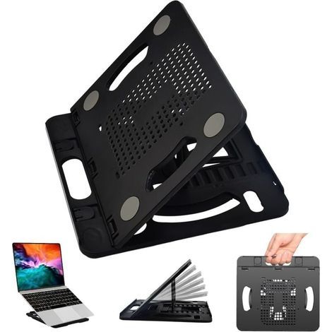 Laptopständer, verstellbarer ergonomischer Laptopständer, drehbarer Laptopständer (1/4)
