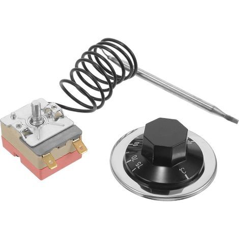 Thermostat pour four à gaz, thermostat mécanique, thermostat pour friteuse 16A-13.50X9.00X3.50CM (1/3)