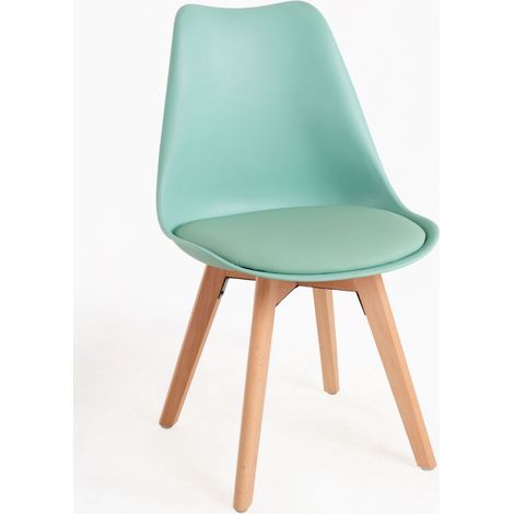 Packs Sillas Comedor - Pack 2 Sillas Synk Basic - Celadón (1/5)
