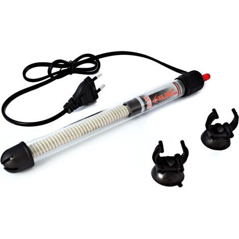 TrAdE Shop Traesio - Riscaldatore Termostato Per Da Acquario Regolatore Temperatura 25-50-75-150-200w -  100 Watt (1/4)