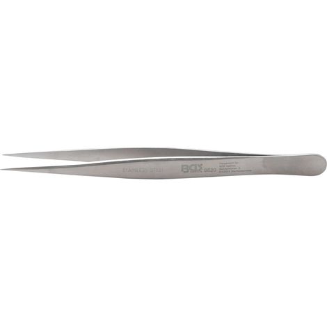 BGS Edelstahl-Spitzpinzette gerade 125 mm - 8620 (1/2)