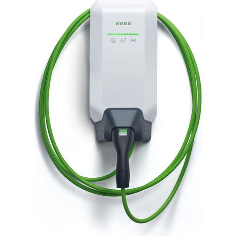 KEBA KC P40 Pro white 22kW 6m (WLAN/RFID/MID), 131 118