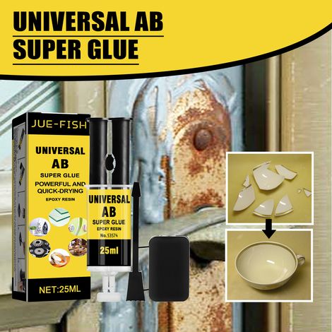 Stable Adhesive Epoxy Resin Adhesive, Waterproof, High Temperature Resistant, Multifunctional Metal Crack Filler - 25ml Box (1/5)