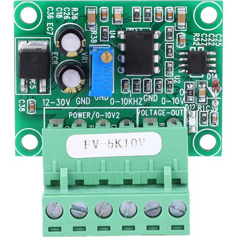 FV-5KHz10V Frequency Voltage Converter Module 05Khz to 010V Digital to Analog Signal Module (1/5)