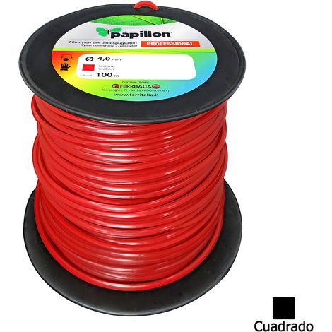 FILO NYLON DECESP.PAPILLON QUADRO PROF. 4,0MMX100MT - CF. ROCCHETTA.