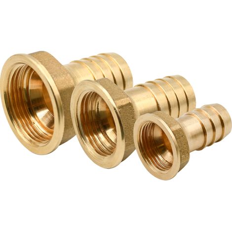 RACCORDO PORTAGOMMA IN OTTONE ø 25 - 1' - Senza Marca