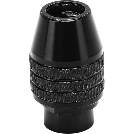 Bohrfutter 3-Backen, Kohlenstoffstahl, 0,3–3,2 mm, Schnellwechselgewinde 7 x 0,75 mm (1/5)