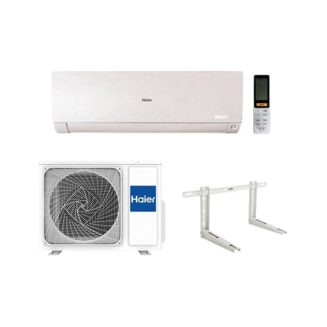 Haier Climatizzatore Monosplit Flexis Plus White 12000 btu R-32 Wi-Fi Classe A+++ Cod. AS35S2SF1FA-MW3 con Staffe