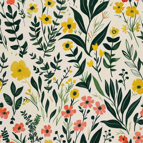 TISSUS DÉCORATIFS D'EXTÉRIEUR OXFORD - Motif Printemps I DX7591 (1/5)