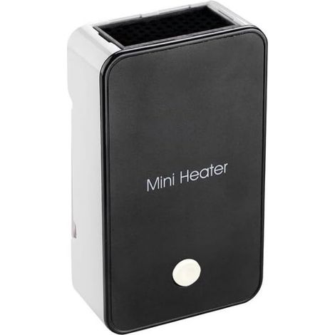 Sicherheit Energiesparende Heizung Mini Tragbare Zimmer Büro Desktop Elektrischer Heizlüfter Luftwärmer Schwarz