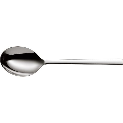 Sonic cuillère de service 23,9 cm, couverts de service, en acier inoxydable poli, résistant aux rayures, va au lave-vaisselle (1/3)