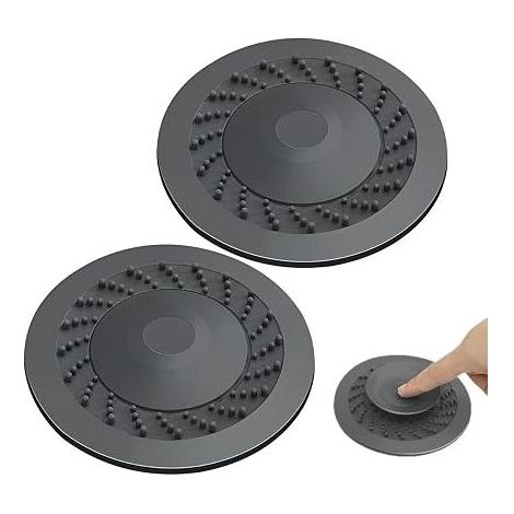Universal Filter Drain Cover, Sink, Washbasin, Bathtub, Gray (1/5)