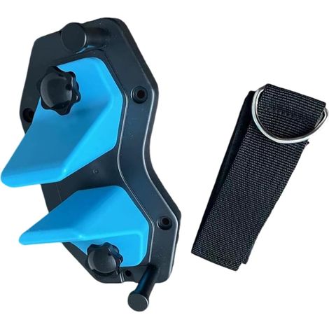 Mensola a muro per sci e snowboard. La soluzione ideale per riporre l'attrezzatura invernale. Facile da installare. (1/3)