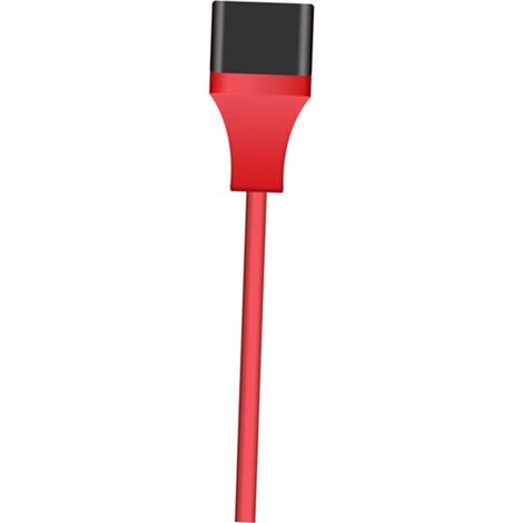 Câble Adaptateur USB vers Micro USB Câble Filaire pour Écran Mobile Sortie Vidéo Compatible Système Mobile Charge Simultanée Rouge (1/5)