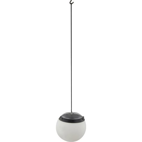 Lindby Lámpara para exterior 'Eleia' en Blanco de Plástico