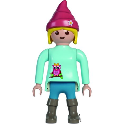 Playmobil Lechuza – Mega Figure Naine de jardin Paula – Figurine déco d'intérieur articulée, hauteur 65 cm, largeur 31 cm (1/5)