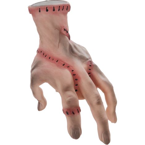Horror-Hand, Helloweendeko, aktiviert mit Geräusche/Berührung, beweglich, Sound (1/5)