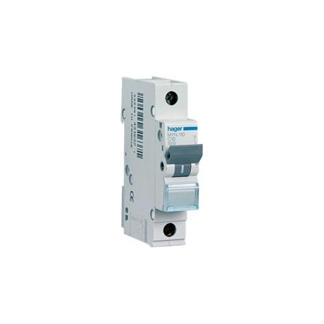 Interruttore magnetotermico Hager 1P 16A 4,5KA C 1 modulo MYN116