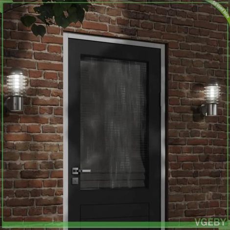 4006248 Applique murale d'extérieur argenté acier inoxydable (1/5)