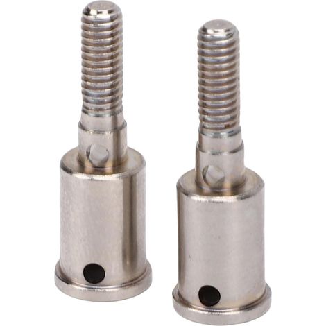 HAIBOXING 3101A RC Ensemble de Coupelles d'essieu de Roue Arrière – Coupelle d'arbre de Roue Arrière en Acier Inoxydable avec 2 Goupilles de Cheville pour Un Ajustement Précis, Un (1/5)