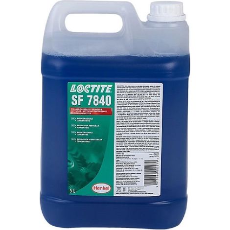 desengrasante general sf 7840. base acuosa. uso industrial. bidón plástico - loctite