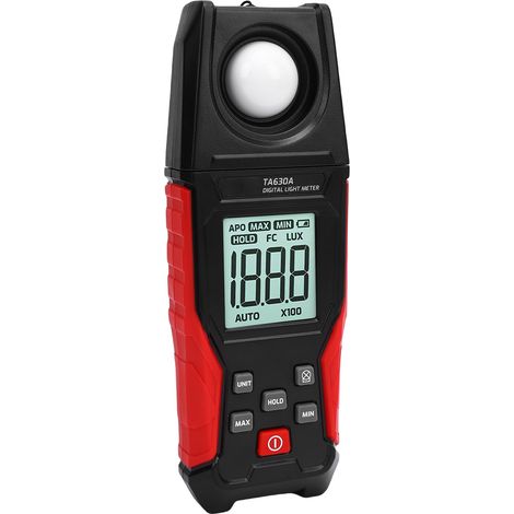 Mesureur de luminosité numérique portable 0.1 à 200000LX avec écran LCD pour photographie (1/5)