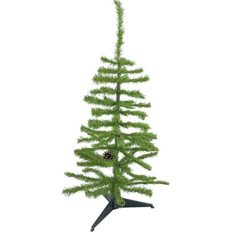 Sapin de Noël 70H Cm Branches pliantes pommes de pin Artificiel en PVC